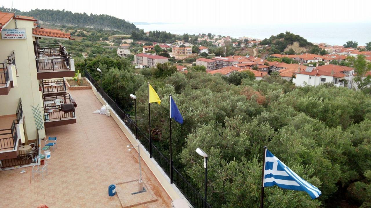Villa Panorama Hotel Полихроно Экстерьер фото